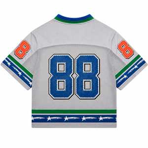 Maillot de hockey sur glace pour homme 88, imprimé par transfert thermique, col rond en maille, sans manches, respirant, séchage rapide, vêtements de sport d'été pour adolescents - Product Image 2