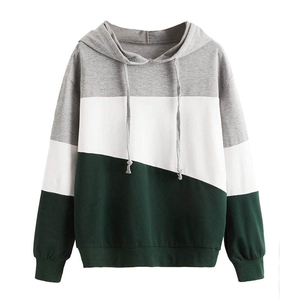 Sudaderas Casuales para Mujer 2026, 100% Algodón con Paneles Personalizados, Prenda de Invierno Más Vendida, Forro Polar Transpirable - Product Image 1