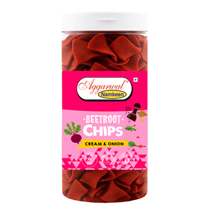 Beetroot Chips Cream and Onion Flavor Healthy Snack Crispy Natural Beet Chips Gluten Free Crunchy <b>Vegetable</b> Snack Food Bulk - Product Image 1