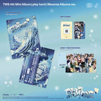 Mini Álbum TWS 4 'Play Hard' Música Pop Coreana en Papel