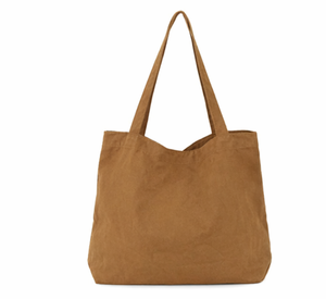 Sac fourre-tout écologique portable 100% coton pour femmes, logo imprimé en sérigraphie personnalisé, plusieurs tailles, sac de shopping réutilisable - Product Image 3
