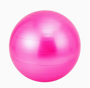 Ballon de yoga en PVC gris lisse HAWK SPORTS INDUSTRIES jusqu'à 4,9 pouces, antidérapant, avec pompe, pour usage universel - Product Image 4