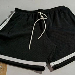 กางเกงบาสเก็ตบอลผู้ชาย แห้งเร็ว ระบายอากาศดี เป็นมิตรกับสิ่งแวดล้อม สไตล์วินเทจ เอวกลาง มีเชือกผูก ซับใน 100% โพลีเอสเตอร์ ผ้าถัก - Product Image 4