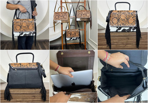 2025 concepteur de luxe Style usiné en cuir de vachette bandoulière et épaule femmes sac de messager avec poignée célèbre marque sacs à main - Product Image 3