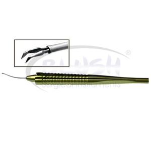 Pinces de Capsulorhexis Kershner MICS, 23 Gauges, Instrument Microchirurgical Ophtalmique pour Chirurgie de la Cataracte, par Blush Surgical - Product Image 2