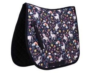 Factory OEM Soft Wool Half Saddle Pad Horse Riding Saddlery with logo English Riding Dressage Horse Saddle Pads - Product Image 6