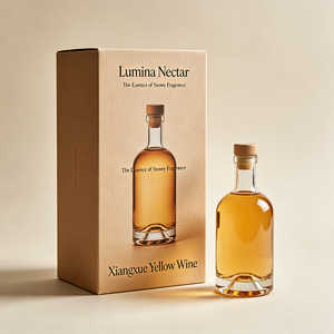 Boîte en carton personnalisée en deux parties, fabrication directe usine, avec marquage à chaud, pour vin jaune fortifié traditionnel - Product Image 2