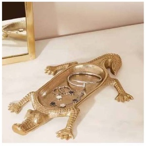 Nouvel Arrivage : Bol à Bijoux Décoratif Paon, Plateau à Bijoux en Métal, Porte-Bagues, Organisateur de Bijoux en Métal – Prix de Gros - Product Image 6