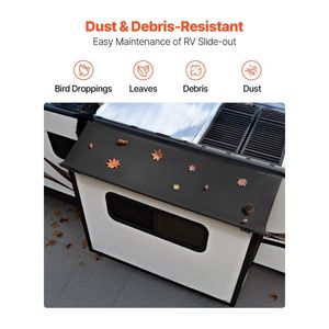 Staffa per tendalino scorrevole per impieghi gravosi, resistente alle intemperie, durevole, per camper, ricambio tessuto tendalino, accessori esterni per camper - Product Image 2