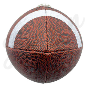Ballon de football américain pour jeunes et adultes, ballon d'entraînement en cuir composite durable, taille officielle, ballon de jeu durable - Product Image 2
