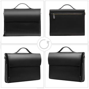 2026 Casual Best Selling Cheap Price 100% Genuine Leather <b>Laptop</b> Bags / High Quality Business <b>Laptop</b> Bag for Men and Women - Product Image 3