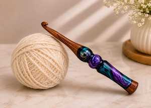 Belladec High-quality Lightweight Resin Eco-Friendly Durable Custom <b>Crochet</b> <b>Hooks</b> for Hand Knitting Classic Design - Product Image 5