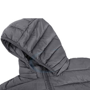 Veste matelassée respirante et écologique pour homme, col montant, logo personnalisable, idéale pour l'extérieur en hiver – Vente en gros de haute qualité - Product Image 5