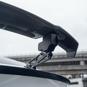 Aileron arrière électrique automatique en fibre de carbone véritable, aileron de levage universel électrique avec moteur pour voitures - Product Image 5