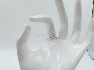 Timeless <b>Elegance</b> Silver Cluster Ring for Women's Wedding for Any Occasion - Product Image 2