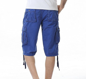 Pantalones Cortos Tácticos Cargo para Hombre, Color Caqui, con Múltiples Bolsillos, de Secado Rápido, Transpirables, para Venta al Por Mayor - Product Image 2