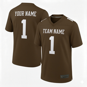 Vente en gros de maillots de football américain personnalisés pour hommes, impression numérique, respirants, séchage rapide, 100% polyester, haute qualité - Product Image 5
