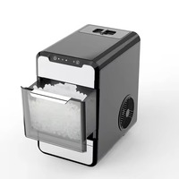 Machine à glaçons électrique Sudex TTIM-G02 120W, capacité de 25 kg/jour, acier inoxydable, commande tactile numérique, usage hôtelier et commercial