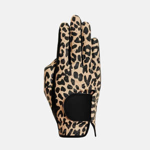 Gants de golf en cuir véritable ajustables avec personnalisation de marque, design anti-transpiration et ventilé, unisexe pour le sport - Product Image 1