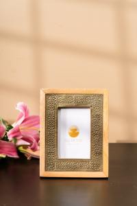 Marco de Fotos Metálico Colgante, Decoración para Cumpleaños, Still Life, Acabado Personalizado, Hecho a Mano, Estilo Moderno y Lujoso, Color Gris Oscuro, Decoración para el Hogar, Ramadán - Product Image 2