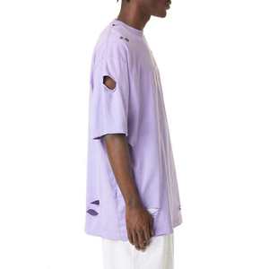 T-shirt décontracté pour homme, effet usé, 100% coton, coupe classique, manches courtes, meilleure qualité, prix promotionnel - Product Image 6