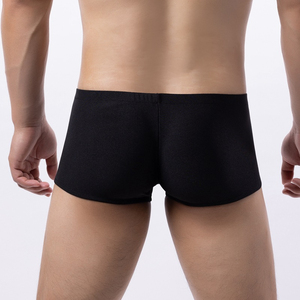 Ropa Interior Masculina de Marca Personalizada, Calzoncillos Boxer de Algodón Elástico, Ecológicos, Transpirables, de Cintura Alta, Calidad Premium, Venta al Por Mayor - Product Image 2