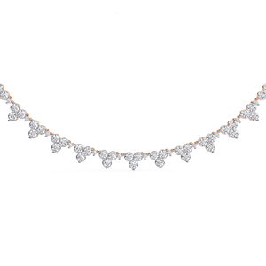 Collier chaîne à billes de luxe entièrement serti de moissanite VVS, chaîne tennis hip-hop, pour hommes et femmes, bijou de cou en diamant synthétique de qualité supérieure - Product Image 6