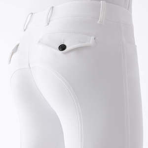 Nouveau design, prix d'usine, collants d'équitation unisexes avec patchs aux genoux, durables, imperméables, séchage rapide, en Spandex/Nylon, poches zippées, pour l'équitation. - Product Image 3