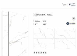 Grandes dalles de porcelaine modernes à finition teintée 800X1600 |   1200X1800 |   Dalles géantes 750x1500 mm pour des intérieurs élégants et des murs spacieux - Product Image 5