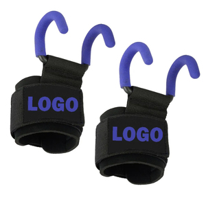 Crochets de barre de musculation pour la gym – Sangle en polyester réglable, légère, écologique, de haute qualité, vente en gros, OEM - Product Image 5