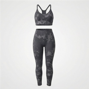 Ensemble de yoga pour femmes, imprimé sublimation, sexy, séchage rapide, vêtements de fitness, tenue de sport, équipement d'entraînement - Product Image 1