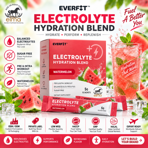 Elma Food Electrolyte <b>Powder</b> 1KG Zero Sugar Added 50 Servings Hydration Mineral Replenishment Formula GMO Free Adult Muscle <b>Whey</b> - Product Image 1