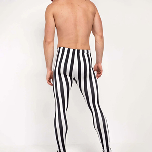 Running Wear Wholesale Custom Men Gym Sport Wear Tights Workout Winter Fitness Pants Compression Quick Dry <b>Leggings</b> - Product Image 2