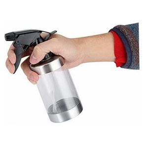 IKZARSA CIK-201 Professional 250ml Empty Transparent Black Stainless Steel Durable High Quality Trigger Spray Bottle Fine - Product Image 3