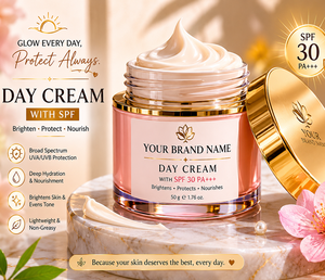 Crème de Jour Ultra Hydratante SPF 30 en Gros Marque Blanche Hydratant Léger Non Gras avec Protection Solaire pour la Vente en Gros - Product Image 3