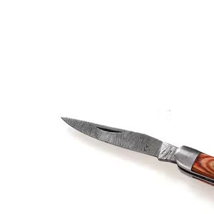 Mini Cuchillo Llavero Hecho en Pakistán, Regalo Artesanal, Hoja de Damasco Táctica, Cuchillos de Supervivencia y Caza, Llaveros - Product Image 5