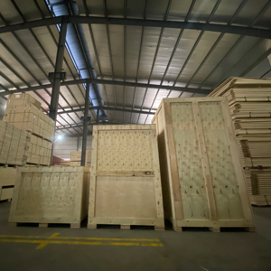 Vietnam Supplier Custom Wooden Shipping <b>Crates</b> Fumigated ISPM15 Export Packing Boxes for Logistics - Product Image 1