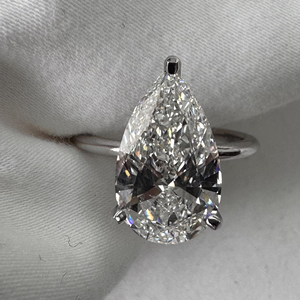 Anillo de Compromiso con Diamante Cultivado en Laboratorio de 6 Quilates Certificado por IGI para Mujer, Oro de 14K, Joyería Nupcial de Lujo, Regalo - Product Image 1