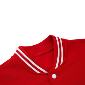 แจ็คเก็ตหนังคุณภาพสูง แฟชั่นปี 2025 แจ็คเก็ตวาร์ซิตี้ผ้าขนสัตว์แบบใหม่ พร้อมแพทช์ตัวอักษร - Product Image 4