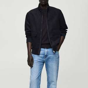 New Arrival Fast Delivery Discounted Price Men's <b>Suede</b> Leather <b>Jacket</b> Stand Collar Zip Up Winter Wear <b>Suede</b> <b>Jacket</b> - Product Image 2