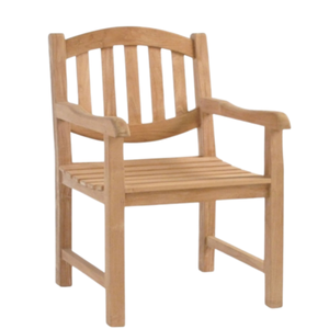 Sillas de jardín más vendidas, hechas de madera de teca de buena calidad y resistente, adecuadas para la terraza o el jardín, con reposabrazos. - Product Image 3