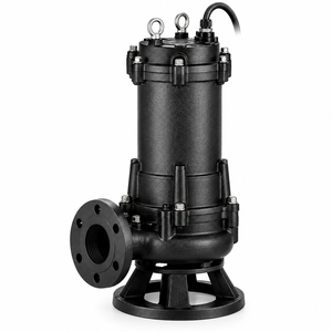 Bombas sumergibles horizontales para aguas residuales sin tratar y residuos sólidos 0.75 KW 1 HP salida 2" - Product Image 3