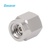 Accessoire connecteur en acier inoxydable passivé pour terminaison de charge RF 1,0 mm, capacité 1 Watt, jusqu'à 110 GHz