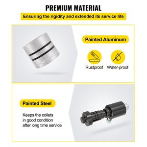 Ensanchador de tubo hidráulico manual tamaño 10 T para tubos de escape 1-5/8 \ "-4-1/4 \" expansor 4 troqueles 2 cajas de almacenamiento para cobre aluminio - Product Image 6