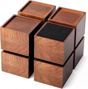 Handmade Eco-Friendly Wooden <b>Bed</b> <b>Riser</b> Legs | Modern Design | Housewarming Furniture Legs | Wholesale Bulk - Product Image 1