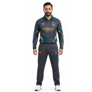 Fabricante profesional de uniformes de críquet, gráficos personalizados y colores de equipo para partidos de liga, eventos de clubes y compradores mayoristas - Product Image 1
