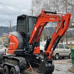 รถขุดขนาดเล็ก Kubota KX057-5 ระบบไฮดรอลิกแข็งแกร่ง พร้อมประสิทธิภาพการขุดที่ยอดเยี่ยม โครงสร้างทนทานสำหรับงานก่อสร้าง - Product Image 3