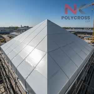 Lona Reforzada de Primera Calidad para Cubrir Techos de Edificios, Lona Resistente para Protección de Techos de Construcción y Almacenes - Product Image 4