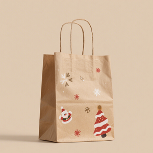 Bolsas de Regalo de Papel Kraft Ecológicas, Impresión Personalizada, Embalaje para Velas, Manualidades, Marcos de Fotos, Venta al Por Mayor de Fábrica - Product Image 4