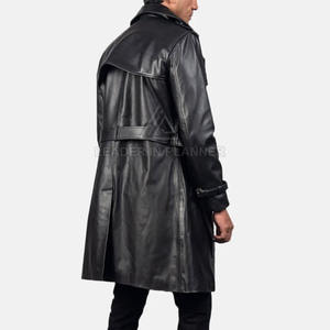 Abrigo de Cuero para Hombre al por Mayor, Color Sólido, Precio Económico, Transpirable, Hecho en Pakistán - Product Image 3